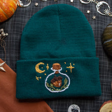 Load image into Gallery viewer, Acorn Collector // Goblin Green Classic Beanie
