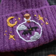 Load image into Gallery viewer, Bat Collector // Potion Purple Chunky Beanie
