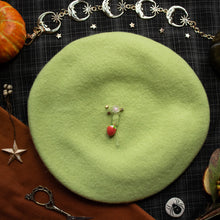Load image into Gallery viewer, Strawberry Snail // Little Leaf Green Beret
