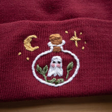 Load image into Gallery viewer, Ghost Collector // Cranberry Classic Beanie
