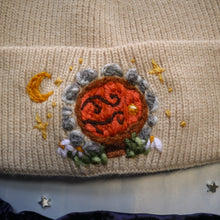 Load image into Gallery viewer, There and Back Again: Pumpkin // Stretchy Rib Knit Beanie
