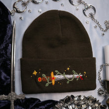 Load image into Gallery viewer, Knightly Trinkets - Earthen Knight // Classic Knit Beanie
