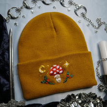 Load image into Gallery viewer, Mushroom Collector // Mustardseed Classic Beanie
