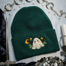 Load image into Gallery viewer, Shy Ghost // Goblin Green Classic Beanie
