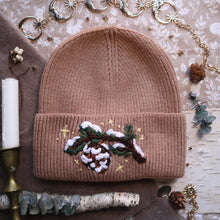 Load image into Gallery viewer, Frosted Pine // Dormouse Stretchy Rib Knit Beanie
