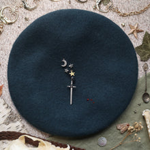 Load image into Gallery viewer, Moro Sorrow // Undead Teal Beret
