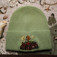 Load image into Gallery viewer, The Protector  // Sage Green Rib Knit Beanie
