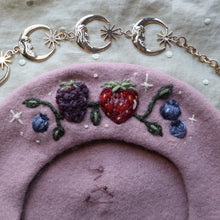 Load image into Gallery viewer, Berry Crown // Peony Petal Beret
